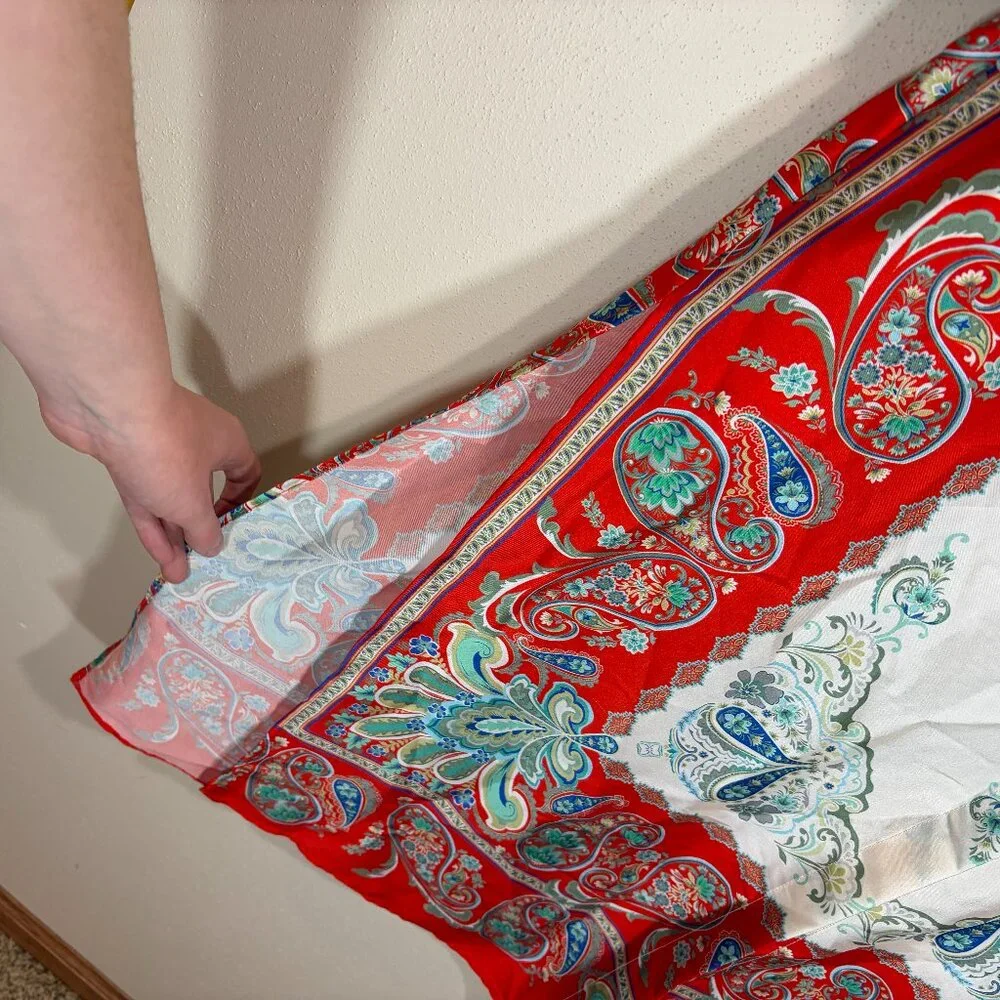 Zara Multicolor Printed Button Up Maxi Midi Shirt Dress - Picture 11 of 16